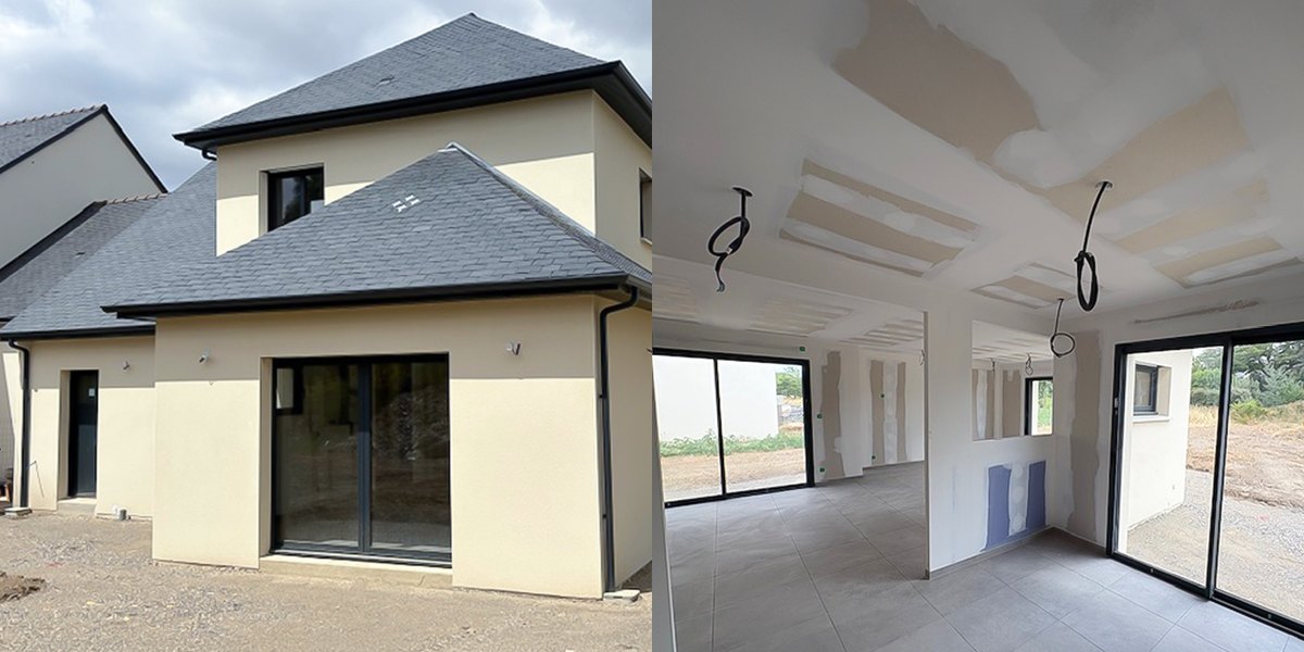 Réalisation Angers maison traditionnelle - Maisons Bernard Jambert