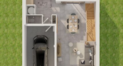 Etage GI 3 ch Trendy 32061-4586modele620210617p5PNW.jpeg - Maisons Bernard Jambert