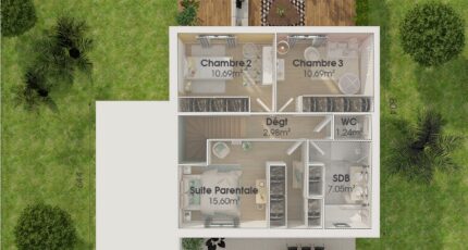 Etage GA 4 ch Design 31984-4586modele920210617dq2Ap.jpeg - Maisons Bernard Jambert