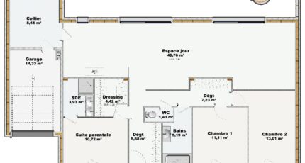 Loft 120 Nord 40521-4586modele620250410Bia0r.jpeg - Maisons Bernard Jambert