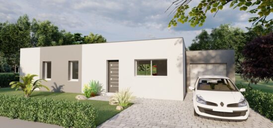 Maison neuve à Écuillé, Pays de la Loire