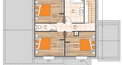 Saint-Melaine-sur-Aubance Maison neuve - 2347511-961modele920201110GBnpr.jpeg Maisons Bernard Jambert