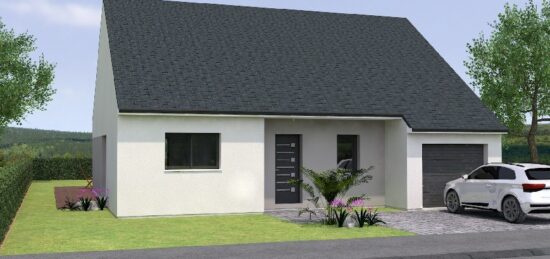 Maison neuve à Jarzé, Pays de la Loire