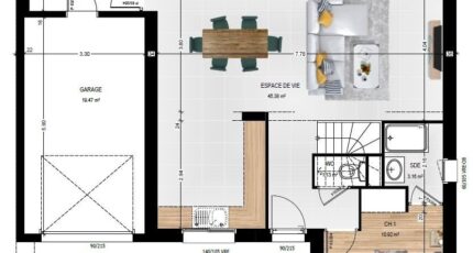 La Membrolle-sur-Longuenée Maison neuve - 2326398-961modele8202407226TddA.jpeg Maisons Bernard Jambert