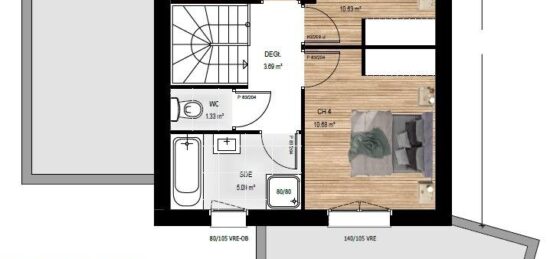 Maison neuve à , Maine-et-Loire