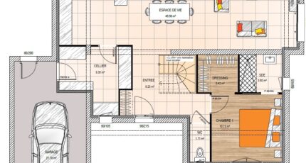 Beaufort-en-Vallée Maison neuve - 2341027-939modele820200807bwmzk.jpeg Maisons Bernard Jambert
