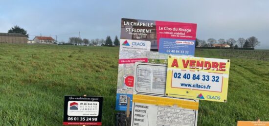 Terrain à bâtir à La Chapelle-Saint-Florent, Pays de la Loire