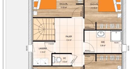 Juigné-sur-Loire Maison neuve - 2392038-961modele920201110ozThS.jpeg Maisons Bernard Jambert