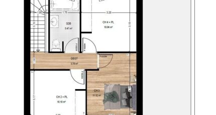 La Membrolle-sur-Longuenée Maison neuve - 2401562-961modele920240729WEsX9.jpeg Maisons Bernard Jambert