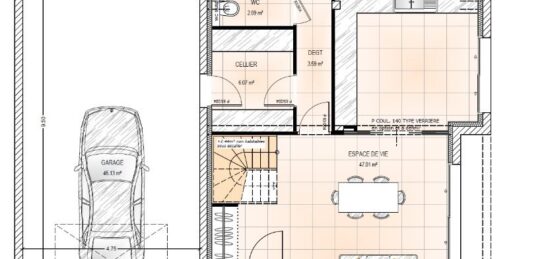 Maison neuve à , Maine-et-Loire