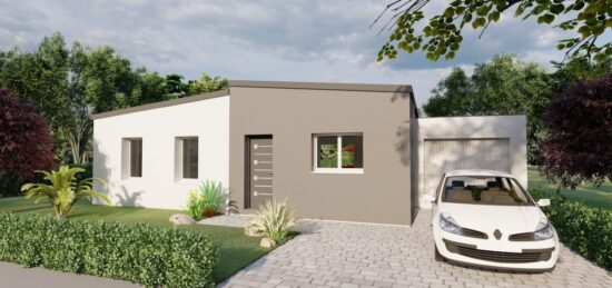 Maison neuve à Jarzé, Pays de la Loire