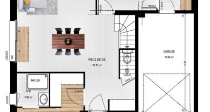 Saint-Barthélemy-d'Anjou Maison neuve - 2427442-961modele820240722cJJM4.jpeg Maisons Bernard Jambert