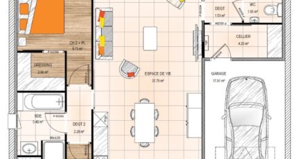 Beaupréau Maison neuve - 2432253-939modele820201021nGuXQ.jpeg Maisons Bernard Jambert