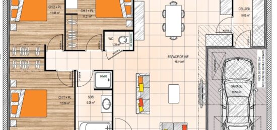 Maison neuve à , Maine-et-Loire