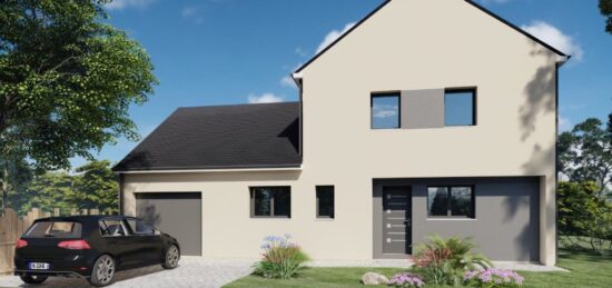 Maison neuve à Tiercé, Pays de la Loire