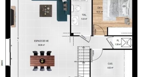 Maison neuve à , Maine-et-Loire