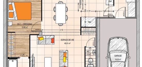 Maison neuve à , Maine-et-Loire