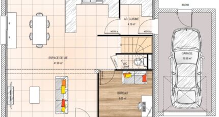 La Membrolle-sur-Longuenée Maison neuve - 2455741-939modele820200629Dnsa4.jpeg Maisons Bernard Jambert