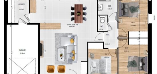 Maison neuve à , Maine-et-Loire