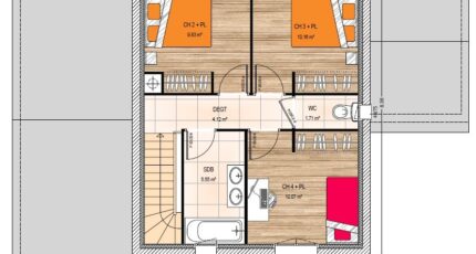 Drain Maison neuve - 2460238-961modele920201013kxPQ3.jpeg Maisons Bernard Jambert