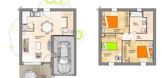 Maison neuve à , Maine-et-Loire