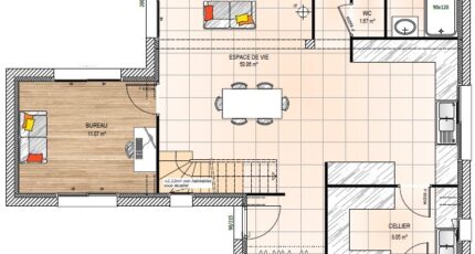 Écouflant Maison neuve - 2584903-939modele820230628J4oRM.jpeg Maisons Bernard Jambert