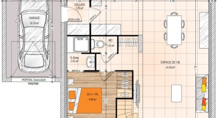 Lézigné Maison neuve - 2565959-939modele920230323TNQOC.jpeg Maisons Bernard Jambert
