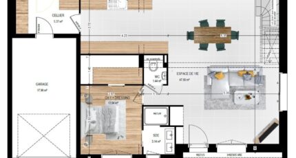 Lézigné Maison neuve - 2603115-939modele820230821b3ZO9.jpeg Maisons Bernard Jambert