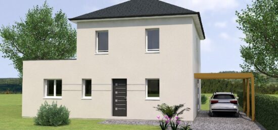 Maison neuve à Tiercé, Pays de la Loire