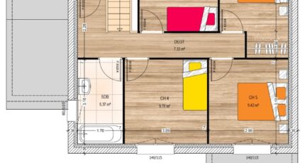Saumur Maison neuve - 2644841-939modele1020230323WtPsG.jpeg Maisons Bernard Jambert