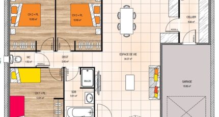 Melay Maison neuve - 2645378-961modele820200630ogdth.jpeg Maisons Bernard Jambert