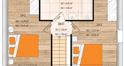 Querré Maison neuve - 2654069-939modele920200821hlycl.jpeg Maisons Bernard Jambert