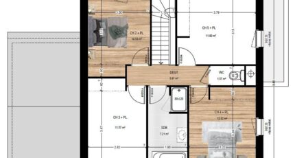 Saint-Cyr-en-Bourg Maison neuve - 2654228-961modele920240722FzPGs.jpeg Maisons Bernard Jambert