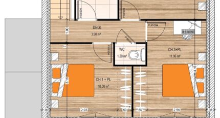 Sainte-Gemmes-sur-Loire Maison neuve - 2572673-939modele1020230323yvneP.jpeg Maisons Bernard Jambert
