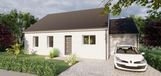 Maison neuve à Mazé, Pays de la Loire