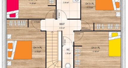 Le May-sur-Èvre Maison neuve - 2615403-939modele9202008073AZZu.jpeg Maisons Bernard Jambert
