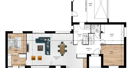 Juigné-sur-Loire Maison neuve - 2617252-939modele820230629Gz1F9.jpeg Maisons Bernard Jambert