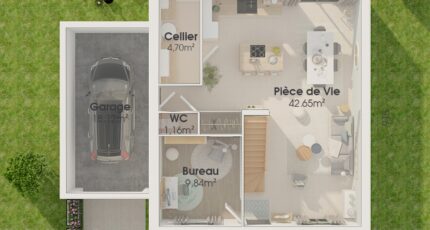Bouchemaine Maison neuve - 2614420-4586modele1020210617PeUD5.jpeg Maisons Bernard Jambert
