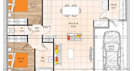 Neuillé Maison neuve - 2663952-939modele920230317tTNJP.jpeg Maisons Bernard Jambert